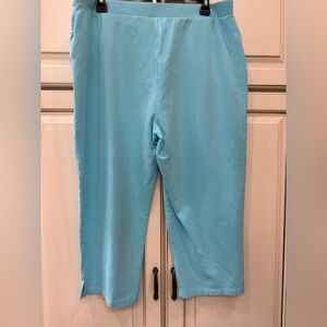 Chicos aqua Capri Pants‎